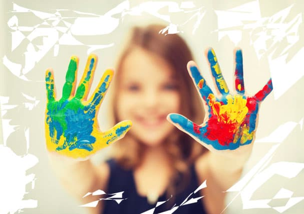 Kreative Malerarbeiten